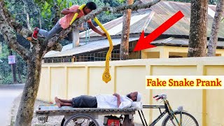King Cobra Snake Prank🐍( Part 3) |  Fake Snake Prank Video on Public | Prank Tv Ltd
