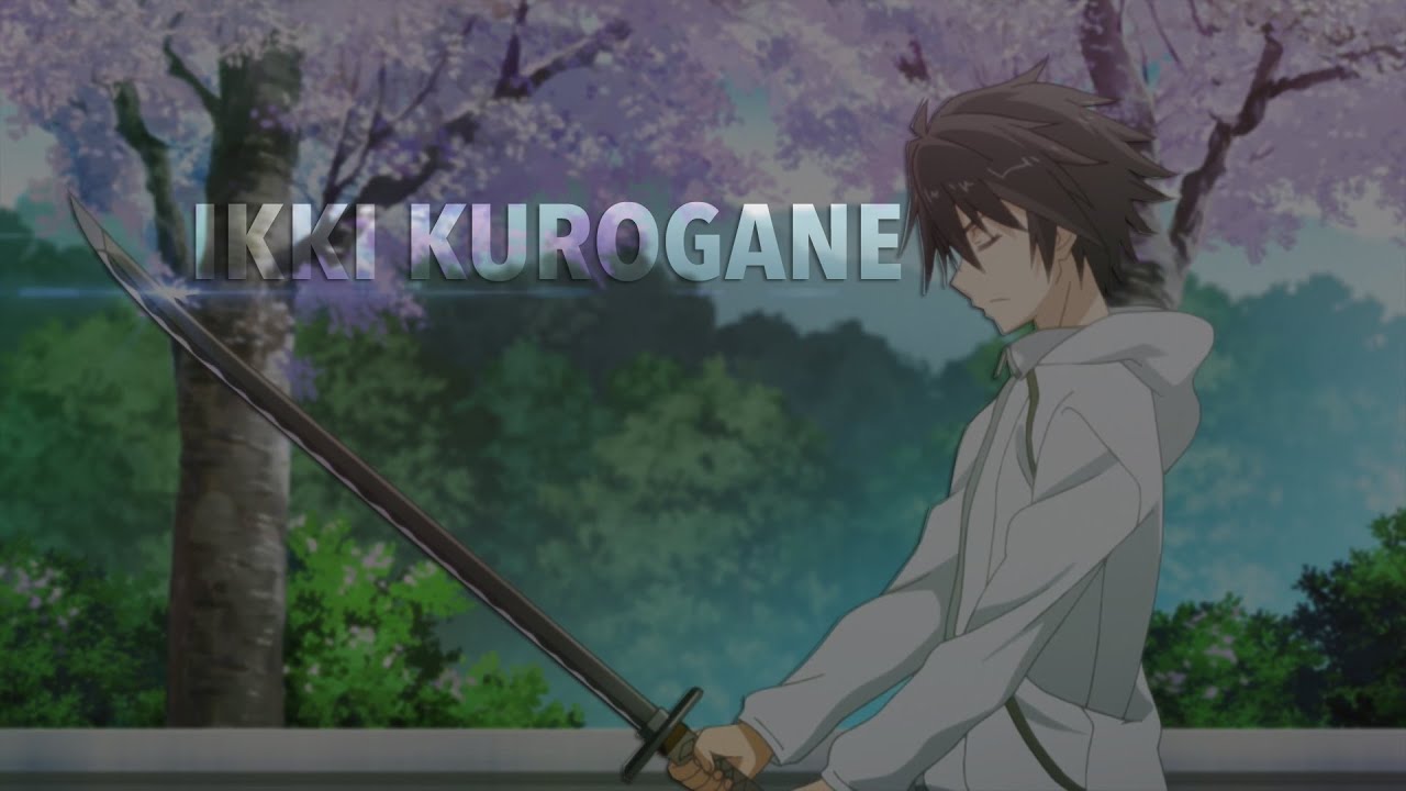 Kurogane Ikki, a sword I would follow. One of the greatest anime I've ever  seen Rakudai Kishi no Cavalry - 9GAG