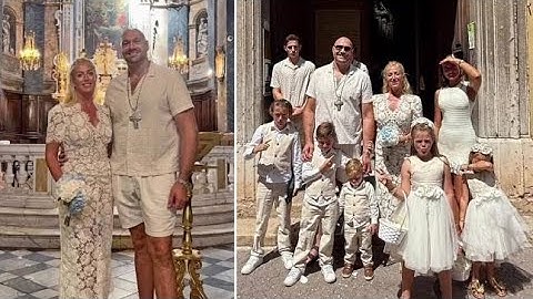 Tyson Fury’s 3rd Wedding to Paris:Love Story Stronger Than Any Fight#breakingnews #entertainmentnews