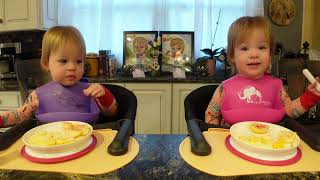 Twins try guava