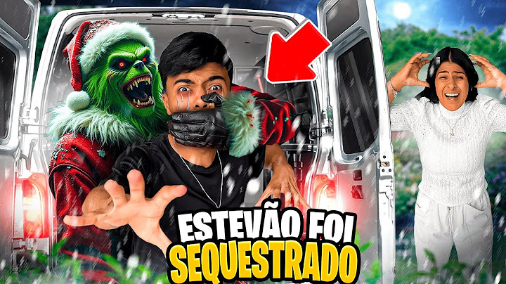 ESTEVÃO FOI SEQUESTRADO PELO GRINCH DA DARK WEB!😱😭 *ele está em perigo!!