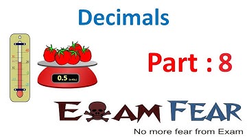 Maths Decimals part 8 (Decimals as Fractions) CBSE Class 6 Mathematics VI