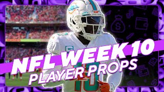 🏈 NFL Week 10 Player Prop BEST BETS, Free Picks \& Odds | The Early Edge