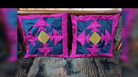 Use Your Scraps For Cushion Cover / Patchwork Technique