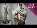 How To Sew A Geometric Sequin Mermaid Gown