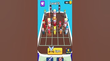 Merge Master: Monster Run 👀 15 Level Gameplay Walkthrough | Best Android, iOS Games #shorts
