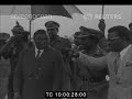 General yakubu gowon greets dahomey head of state justin ahomadegbe  lagos airport  september 1972