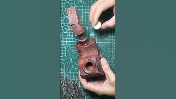 How to make a tobacco pipe #shorts #tobaccopipes #manufacturing