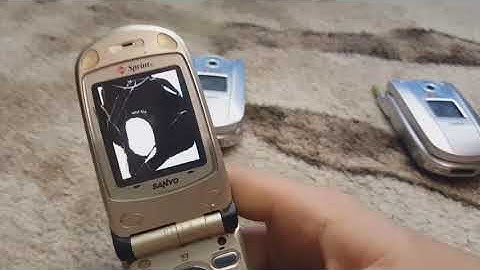 Sanyo SCP-8100 - Battery Empty