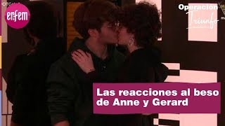 OT 2020: las reacciones al beso de Anne y Gerard