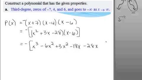 5.2 Part 3 Polynomial Division and the Division Algorithm