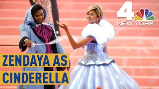 Met Gala 2019: Zendaya's Electric Cinderella Look,  Complete with a Glass Slipper | NBC New York