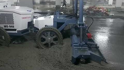 Get your projects done better with the WS-940 Concrete Laser Leveling Machine!