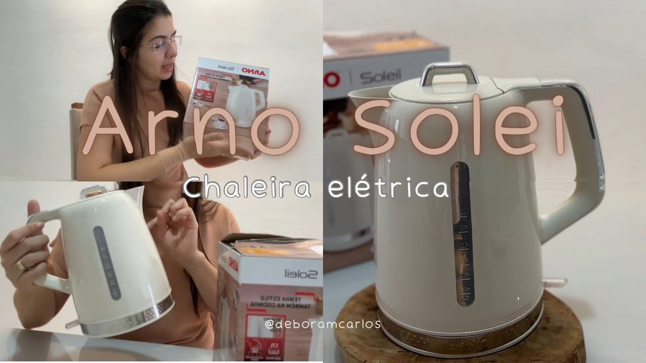 CHALEIRA ELÉTRICA ARNO SOLEI | tudo o que você precisa saber antes de comprar!