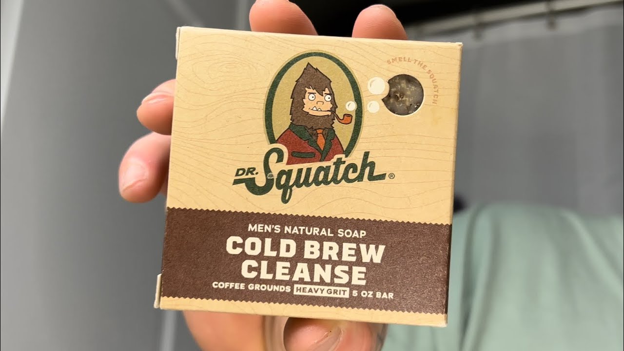 Dr Squatch: Cold Brew Cleanse Bar Soap