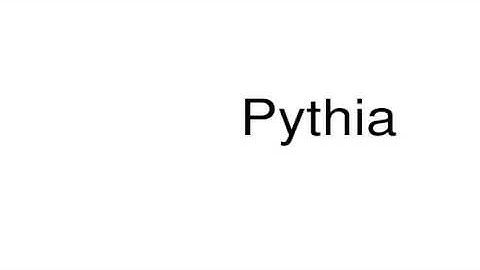 How to pronounce Pythia