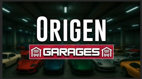 ORIGEN GARAGES - FIVE M SCRIPT - STANDALONE