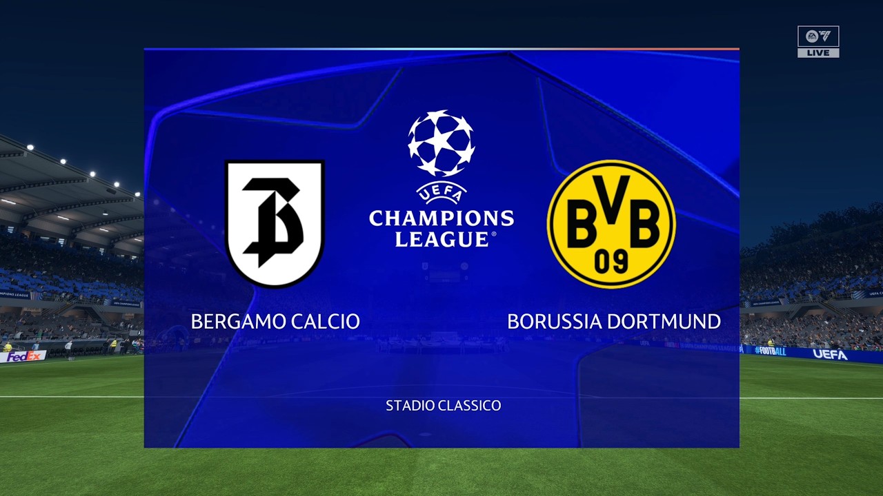 FC 26 - Atalanta BC vs Borussia Dortmund | Knockout Stage UEFA Champions League | Highlights