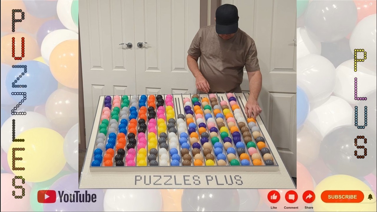 Color Ball Sorting Pattern