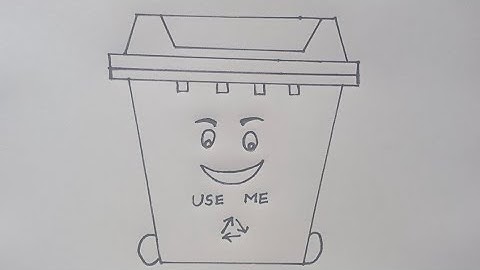 dustbin drawing