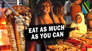 ZANZIBAR HAS A MARKET WITH UNLIMITED FOOD AND ONLY OPENS AT NIGHT 🥹 || TANZANIA CULTURE