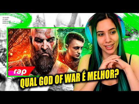 Rap do Kratos e Atreus (God of War) - NÓS SOMOS DEUSES | NERD HITS - Doxcinho React