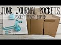 Junk Journal Pockets | Pocket Punch Board How To