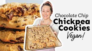 Chocolate Chip CHICKPEA Cookies (They're Vegan!) screenshot 5