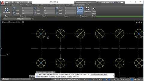 Crear matrices rectangulares con Autocad 2018 | 28/46 | UPV