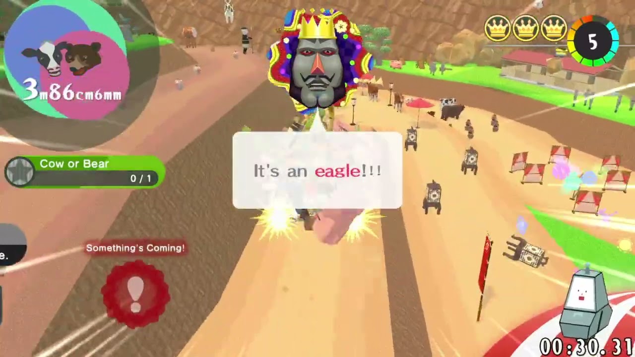 [Once Upon A Katamari] Cowbear in 1:13 (Drive Mode)