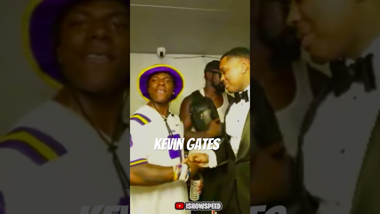 KEVIN GATES pulls Up On ISHOWSPEED #Shorts #Content #ishowspeed #kevingates