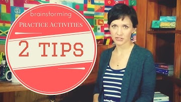 Brainstorming Practice Activities - International TEFL Academy
