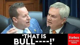 WATCH: All Hell Breaks Loose When Jared Moskowitz Questions James Comer's Finances During Hearing