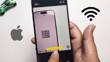 How to scan WIFI QR Code in iPhone (ANY iPhone)