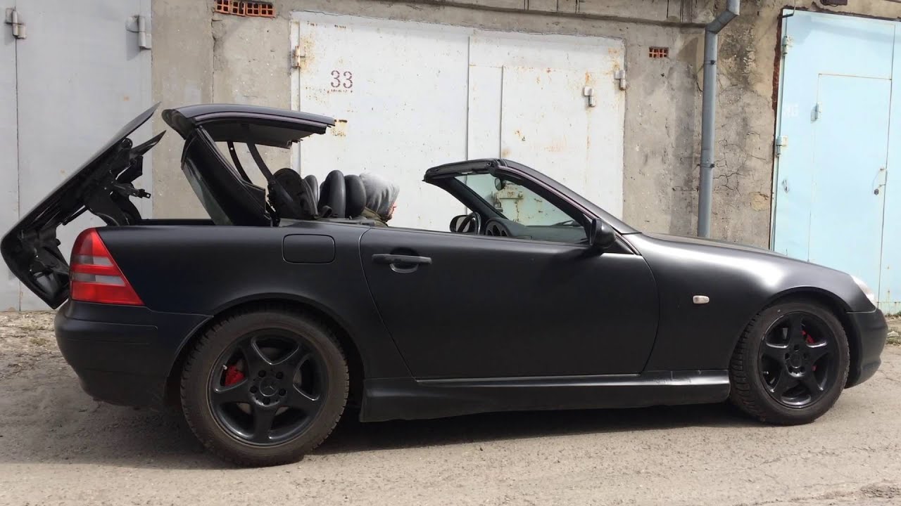 Mercedes Benz SLK 230 Roof Up And Down YouTube mercedes-benz-slk-230-roof-up-and-down-youtube