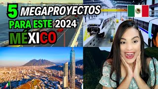 EXTRANJERA REACCIONA a 5 MEGAPROYECTOS que se DESTACARÁN en 2024 en MÉXICO 🇲🇽 😲😲 by Laura Styles 1,272 views 3 months ago 13 minutes, 20 seconds