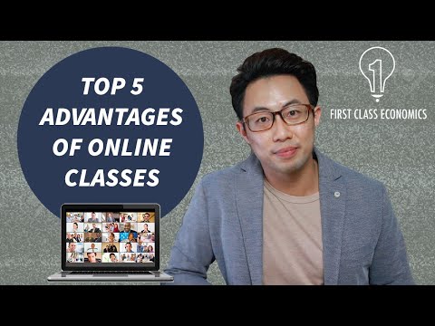 Top 5 Advantages Of Online Classes - First Class Economics // Www.econstuitionsg.com