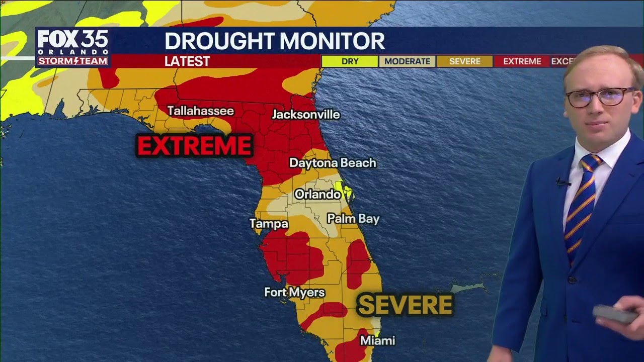 Orlando Weather Forecast: Worst drought in 25 years and Daytona showers