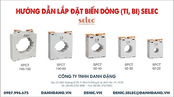 CÁCH LẮP ĐẶT BIẾN DÒNG LÊN THANH RAIL VÀ ĐẾ TỦ - HOW TO INSTALL CURRENT TRANSFORMER