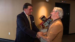 Former Boston police bomb squad specialist reunites with WCVB photographer who captured terrifyin...