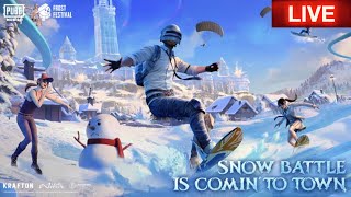 Valo live and pubg UPDATE 2.9 later | snow battle started