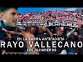 Bukaneros los ultras antifascistas del rayo vallecano vivo un partido en la hinchada de izquierdas