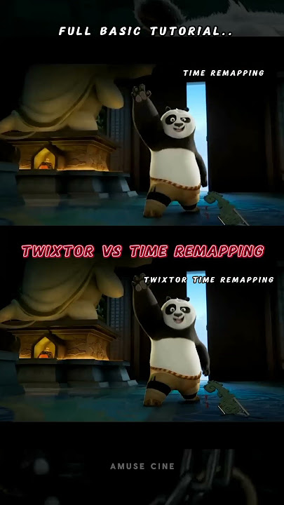 Edit twixtor vs time remapping editing node video tutorial