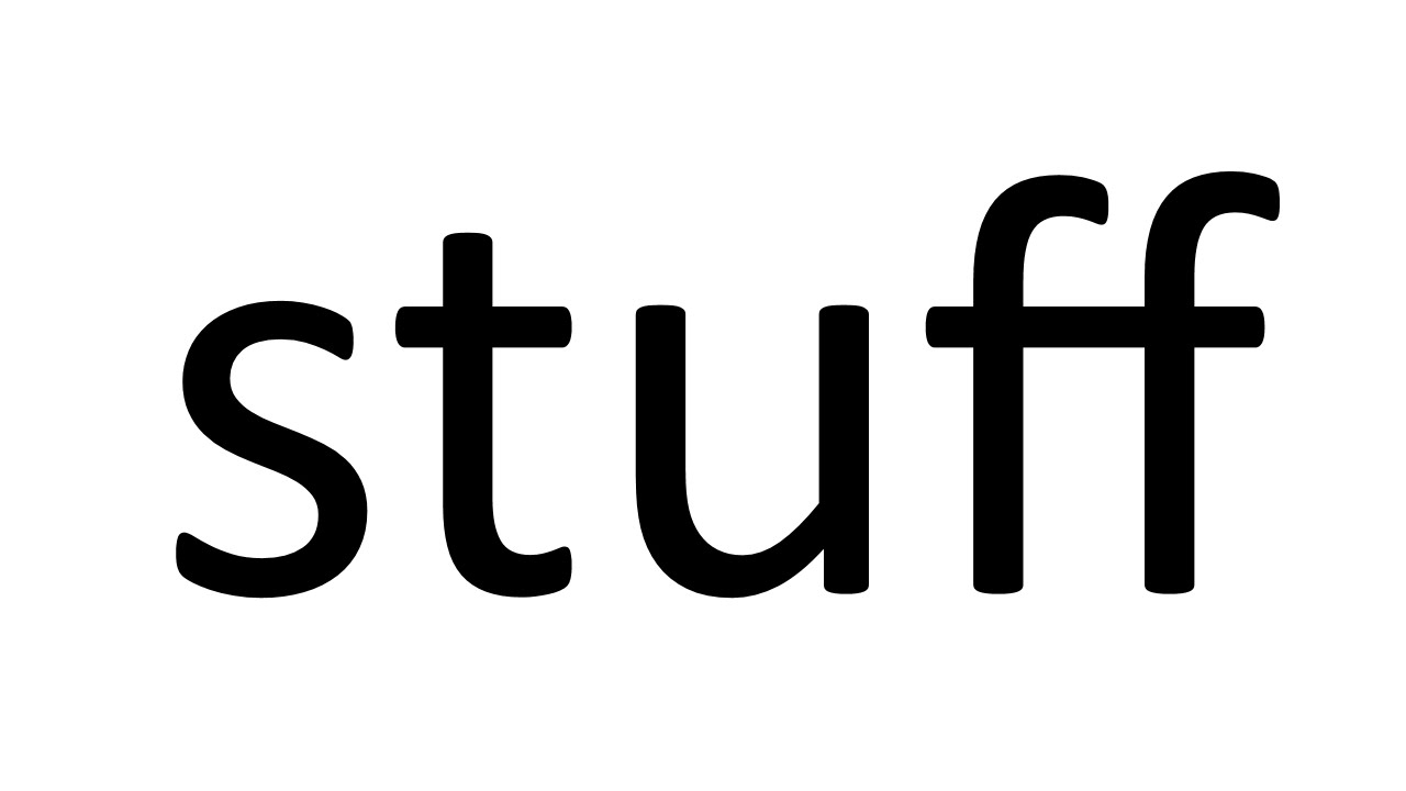 Stuff With A Side Order Of Things YouTube