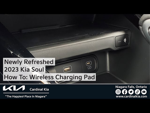 Wireless Charger For KIA Seltos