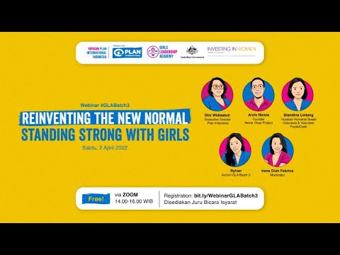 WEBINAR “Reinventing the New Normal: Standing Strong with Girls”