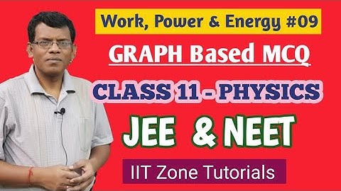 Work, Power & Energy #09 | Graph based problem for JEE (MAIN & ADVANCED)/NEET & CLASS 11 PHYSICS.