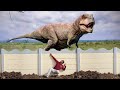 T Rex Chase Part 3 | Jurassic World Fan Movie dinosaur in real life
