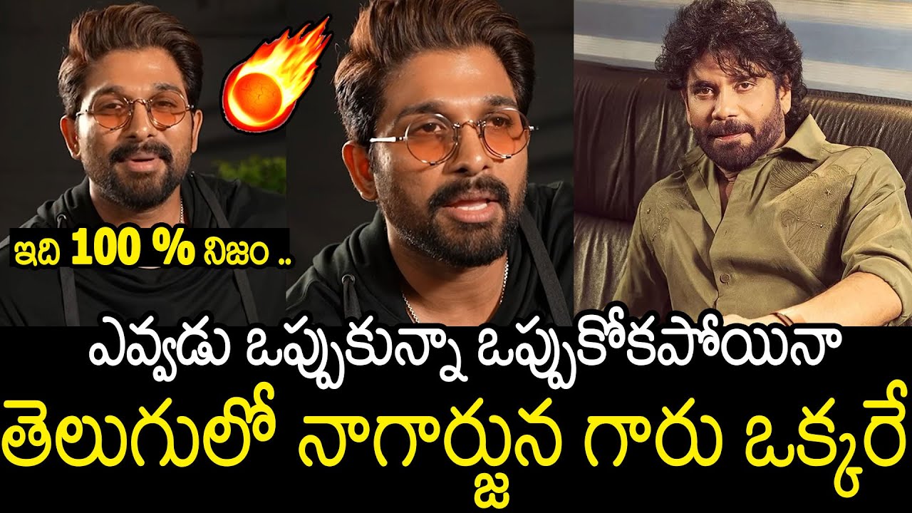 Allu Arjun Goosebumps Comments On Nagarjuna Shiva Movie | Always Filmy