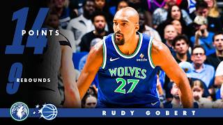 Rudy Gobert Has 14 Points & 9 Rebounds In Second Win vs Orlando Magic | 10.23.26